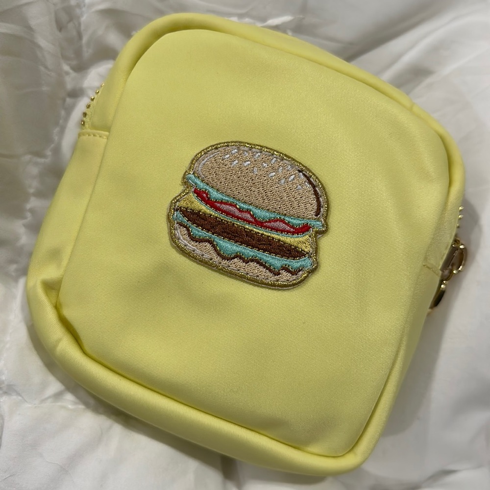 Stoney clover lane Mini pouch with patch